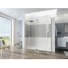 Kinequartz Equerres P Kinedo - Porte de Douche Pivotante Sans Seuil