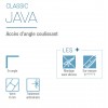 Classic Java Kinedo - Paroi de Douche Coulissante à Accès d'Angle