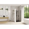 Smart Design 2P Sans Seuil Kinedo - Portes de Douche Transparentes Pivotantes Intérieur / Extérieur