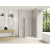 Smart Design A/S Kinedo Sans Seuil - Paroi Douche d'Angle Sérigraphiée et Pliante