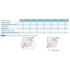 Smart Design A/S Kinedo Sans Seuil - Paroi Douche d'Angle Sérigraphiée et Pliante