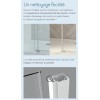 Smart Design A/C Kinedo - Paroi Douche d'Angle Transparente et Coulissante