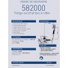 Vidage Automatique Baignoire Standard Valentin - Longueur 650 mm