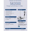 Vidage Automatique Baignoire Standard Valentin - Longueur 650 mm