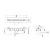 Caniveau Douche 300 Reglable Panama Valentin