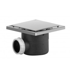 VALENTIN - Tubulure extra-plate lavabo avec bonde intégrée h100mm  recoupable Réf. 62500000000