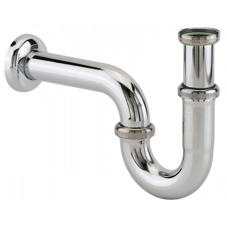 Siphon Tube Laiton Lavabo Valentin - Sortie Murale