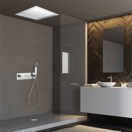 Ensemble de douche Thermostatique à Encastrer Odyssée de Paini