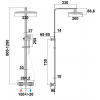 Colonne de Douche Plaza Thermostatique Paini