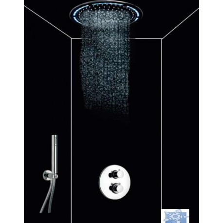 Ensemble de douche Rain Light Techno Païni