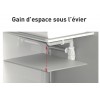 Tubulure Lavabo Gain Espace Valentin