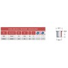 Douille d'évacuation droite avec collet mince ⌀32 ⌀40 mm DDF Nicoll