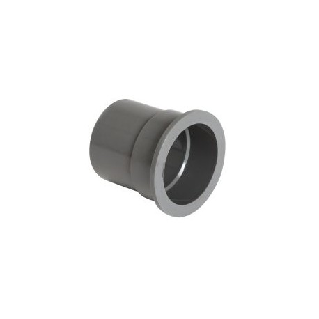 Douille d'évacuation droite avec collet mince ⌀32 ⌀40 mm DDH Nicoll