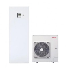 PAC Toshiba Estia Murale R32 A+++ pour Chauffage et Eau Chaude. Module WIFI OFFERT
