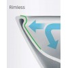 Cuvette WC Suspendu Sans Bride Rimless Inspira Square de Roca