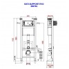 Pack WC Suspendu Sans Bride The Gap de Roca