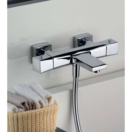 Support douche Luxe Fourche Laiton à VENTOUSE - Ø 75 mm