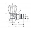 Robinet Micrométrique Thermostatisable R421TG 1/2 de Giacomini