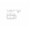 Baignoire Acier Duo Plus de Roca