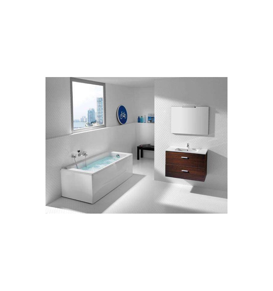 Baignoire Easy Rectangulaire en Acrylique par Roca à Prix