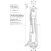 Mécanisme Chasse d'Eau WC Optima S/95L par Siamp