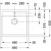 Evier Sirius Tectonite SID610-560 par Franke