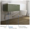 W16P Watermatic - Broyeur Adaptable pour Cuvette Suspendue