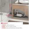 Pompe de relevage VD90 Watermatic pour douche à receveur extra-plat