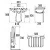 Siège de Douche Grande Taille Pellet ASC