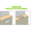 Pack Bâti-Support Autportant Evo Regiplast + Plaque de Commande Globe pour WC Suspendu