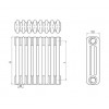 Radiateur à Eau Acier Tesi 3 Irsap