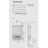 Sèche Serviettes Zehnder Roda Spa Air Asym type Chauffage Central